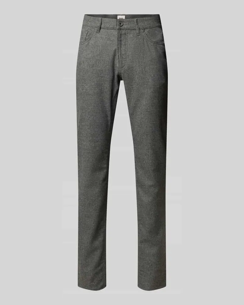 Brax Stoffhose mit Viskose-Anteil im 5-Pocket-Design Modell 'Chuck Graphit