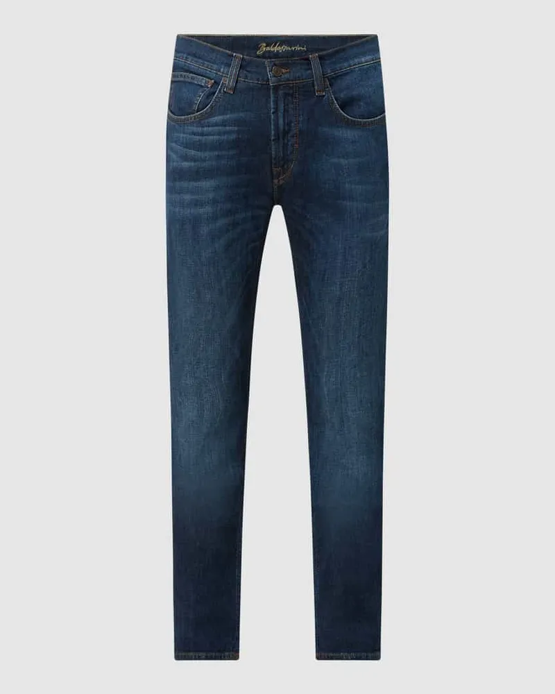 Baldessarini Slim Fit Jeans mit Stretch-Anteil Modell 'John Jeansblau