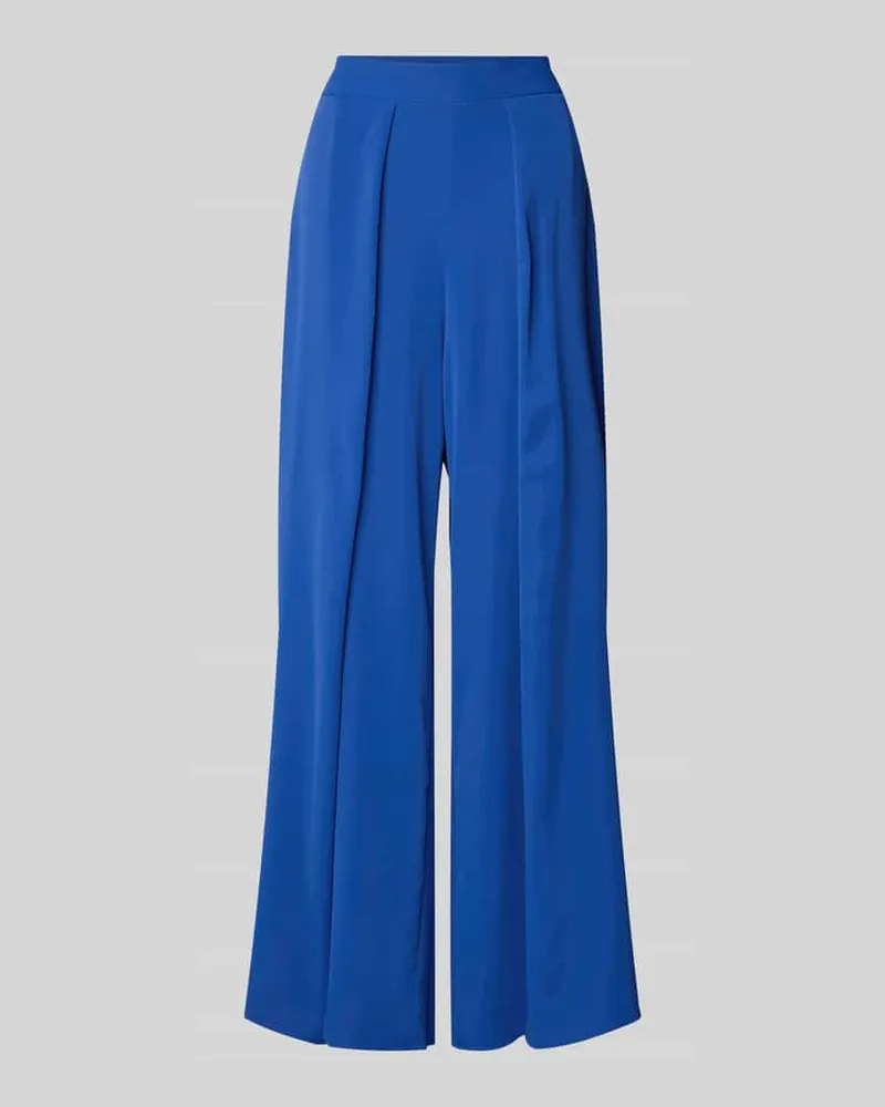 Rinascimento Stoffhose mit elastischem Bund Blau