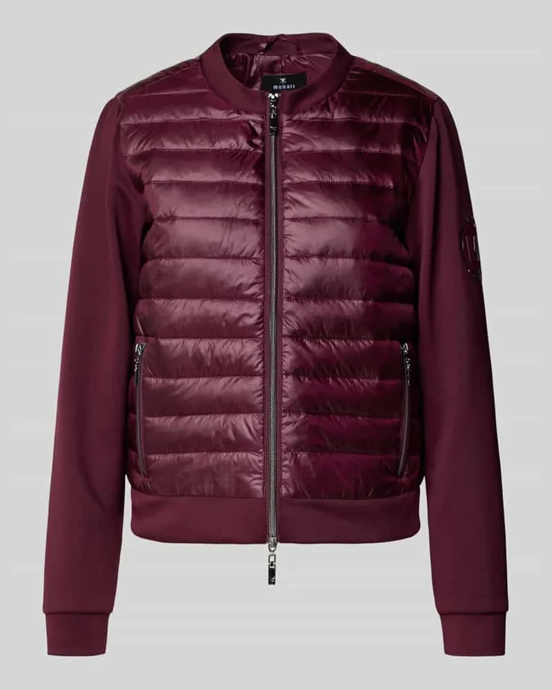 monari Jacke mit Reißverschluss Bordeaux