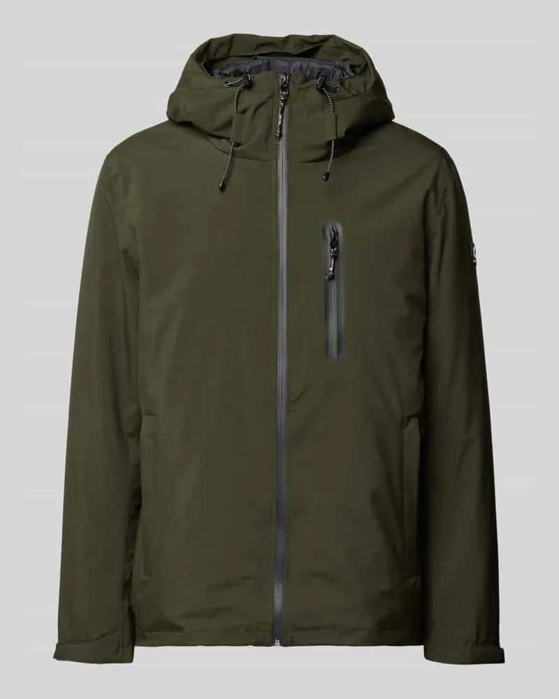Killtec Jacke mit Kapuze Oliv