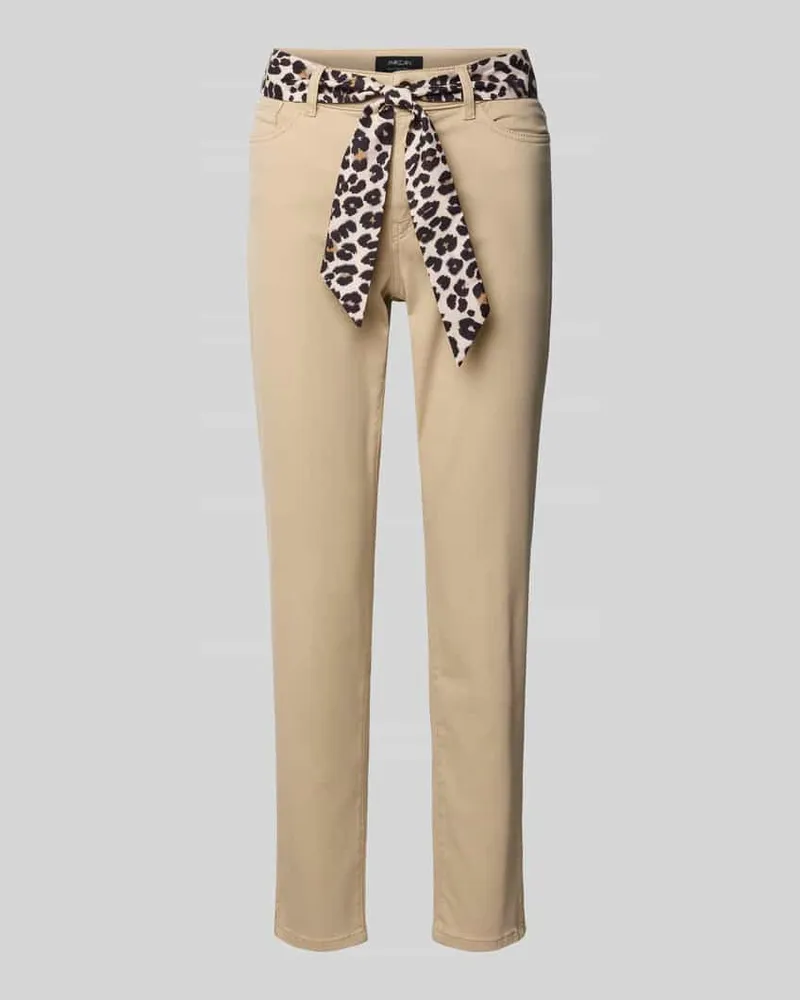 Marc Cain Stoffhose mit 5-Pocket-Design Sand