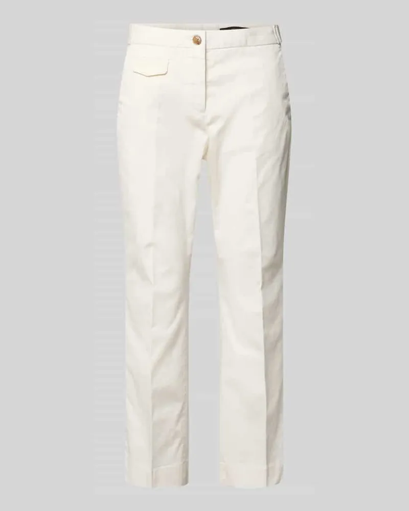windsor. Hose mit Bügelfalten Offwhite