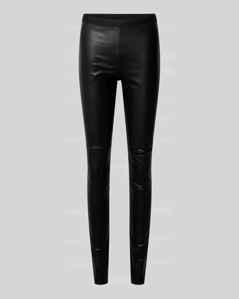 Marc Cain Slim Fit Blazer aus Viskose-Mix Black