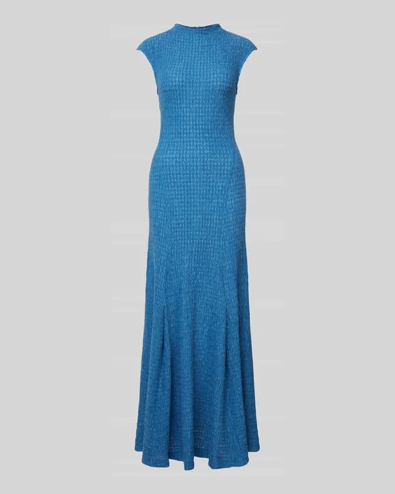 IVY & OAK Maxikleid mit Stehkragen Modell 'MARCELLA Ocean