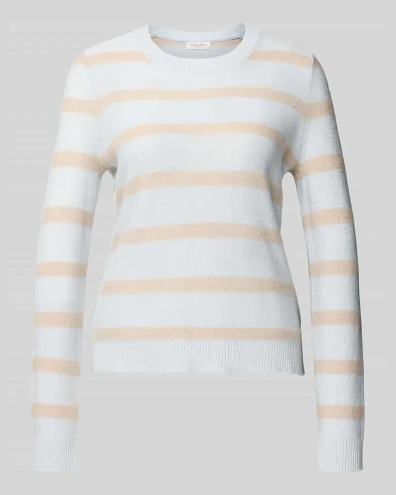 Christian Berg Strickpullover aus Kaschmir-Mix Hellblau