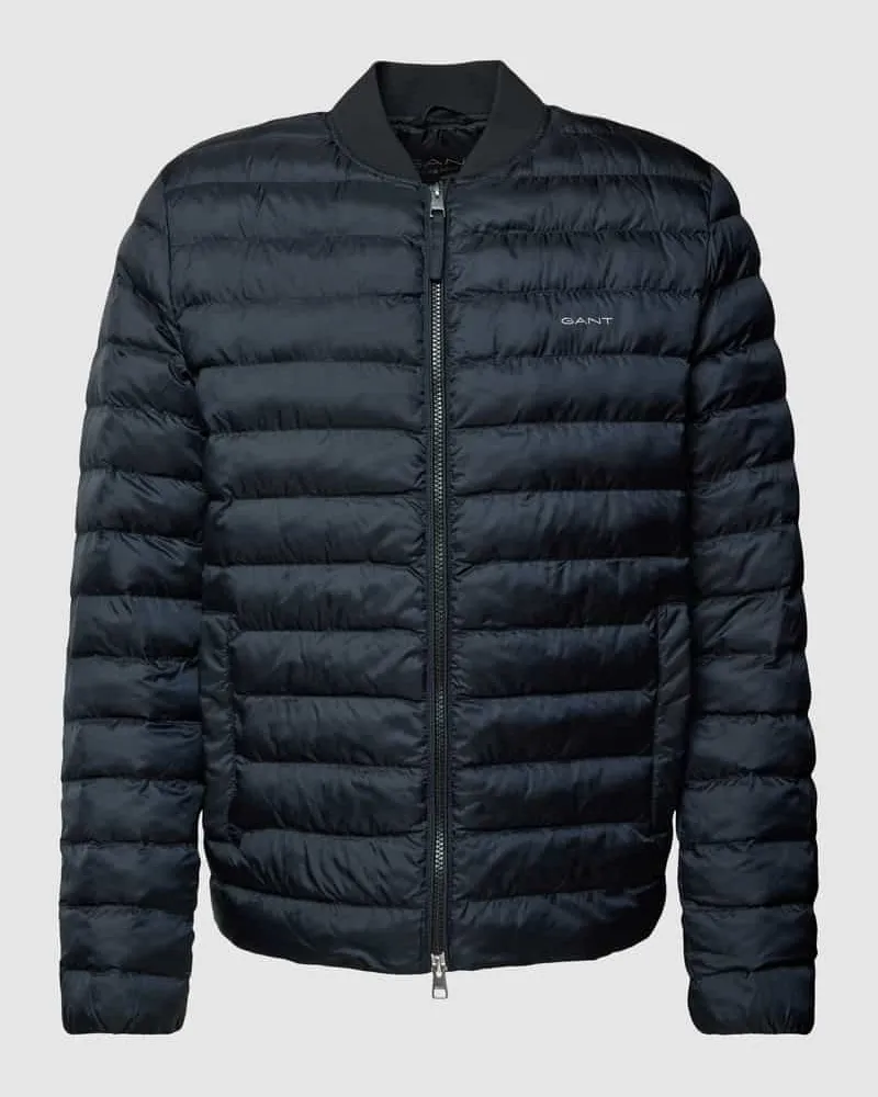 Gant Steppjacke mit Zweiwege-Reißverschluss Black