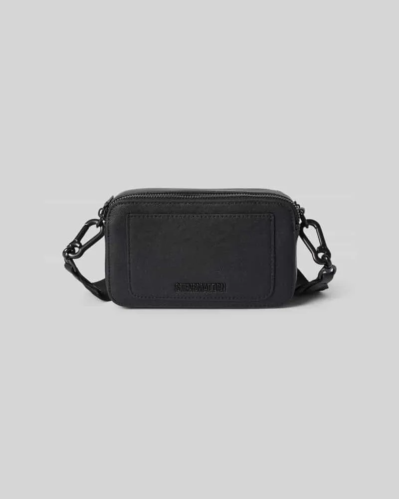 Steve Madden Crossbody Bag mit Logo-Applikation Modell 'Brisa Black