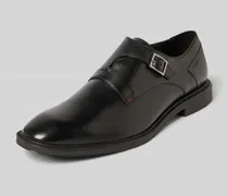 Monkstraps aus Leder mit Rollschließe Modell 'GRYFF
