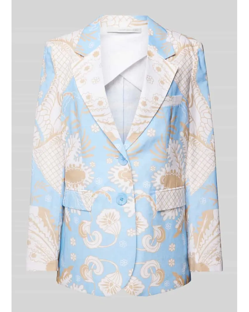 Herzen's Angelegenheit Blazer mit Allover-Print Blau