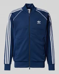 adidas Sweatjacke mit Stehkragen Marine