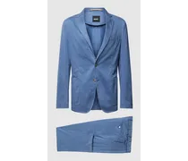 Regular Fit Anzug in unifarbenem Design Modell 'Hanry