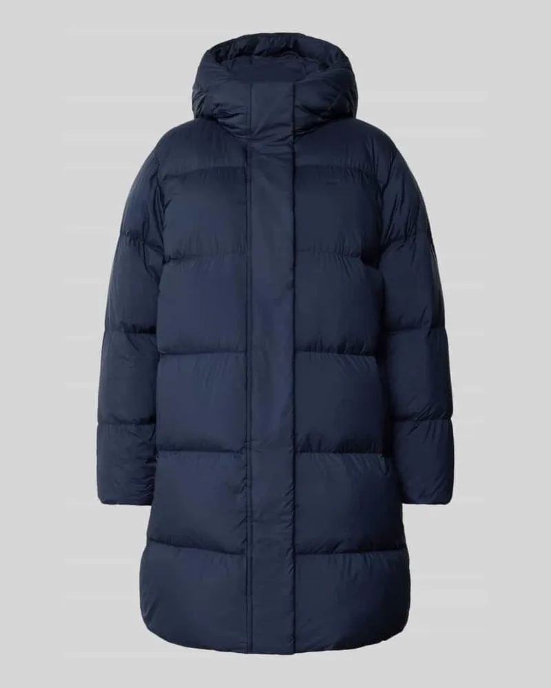 Tommy Hilfiger Regular Fit Daunenmantel mit Kapuze Marine