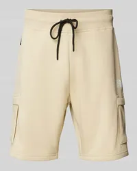 The North Face Regular Fit Sweatshorts mit Cargotaschen Modell 'ICONS Beige