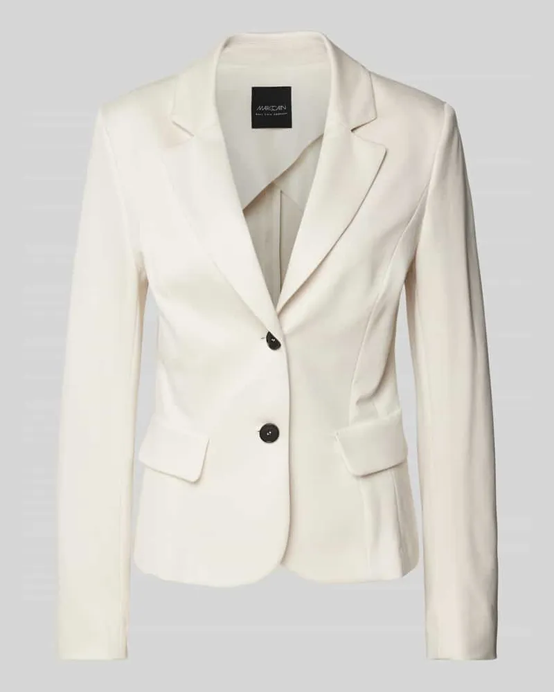 Marc Cain Blazer mit Reverskragen Kitt