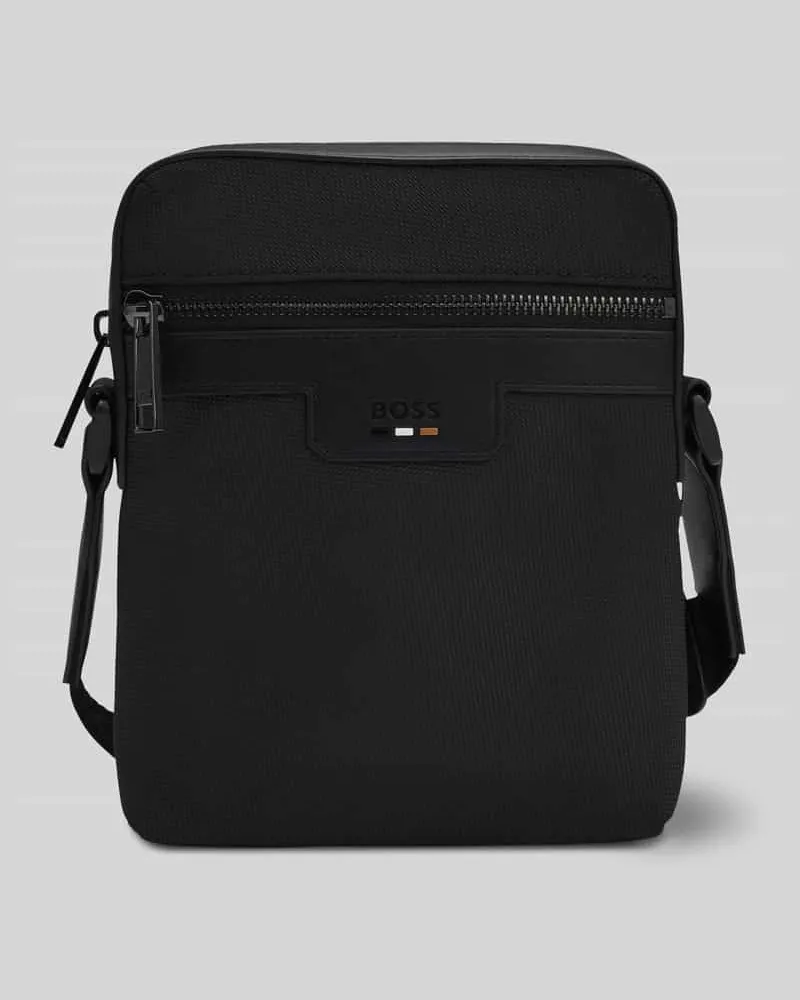 HUGO BOSS Umhängetasche mit Label-Details Modell 'RAY Black