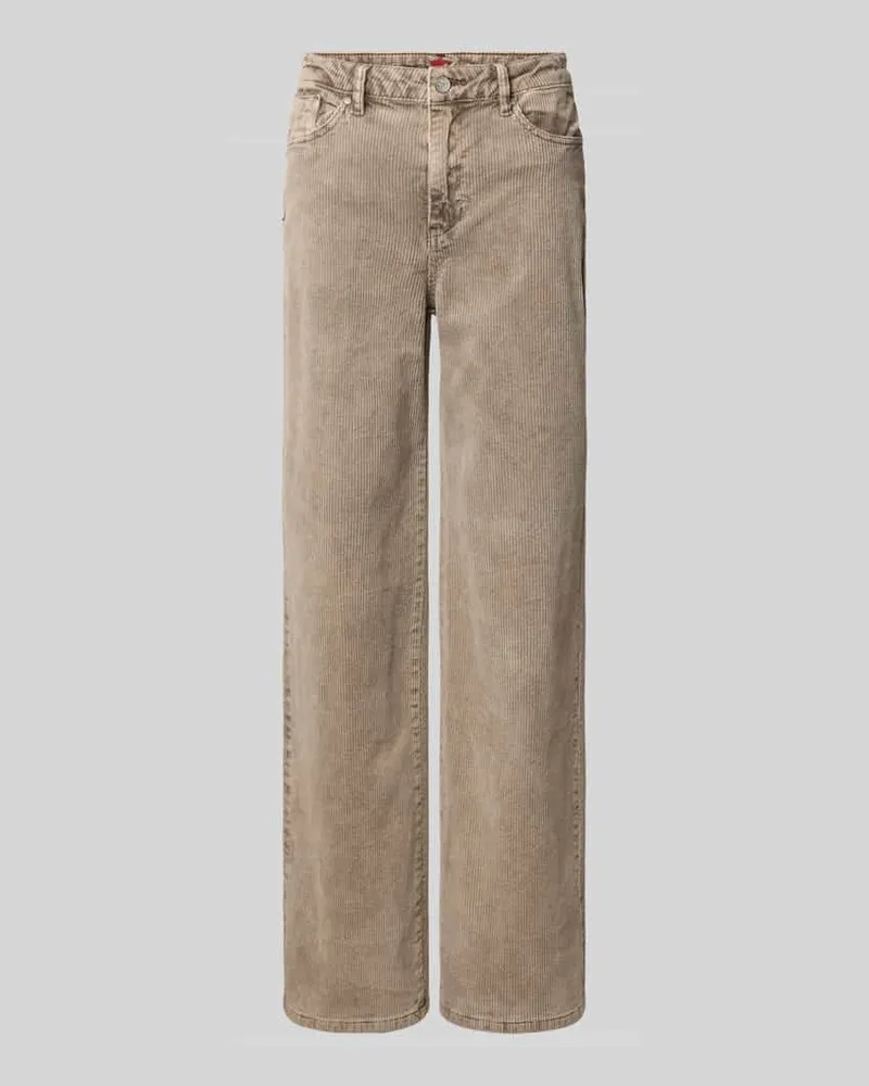 Buena Vista Wide Fit Cordhose mit Eingrifftaschen Beige