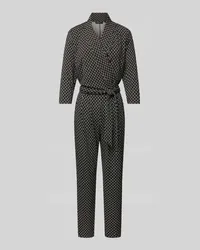 Betty Barclay Jumpsuit in Wickel-Optik Black