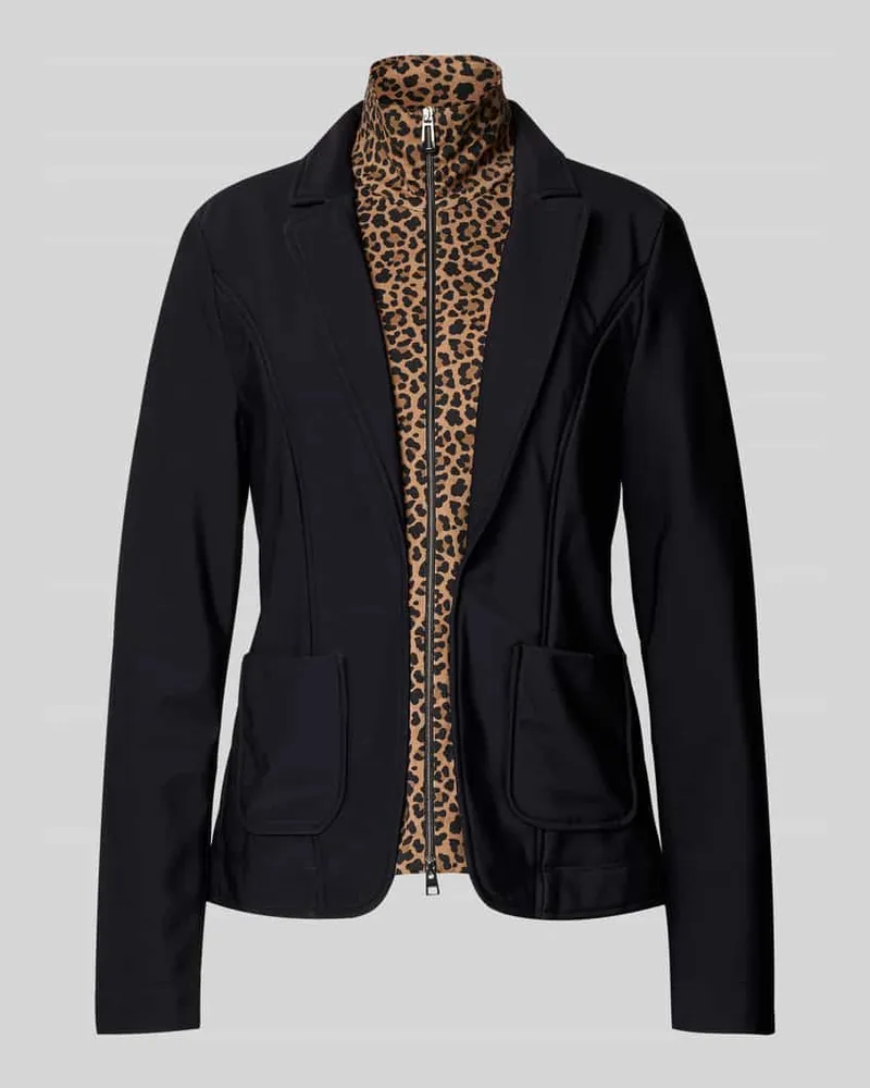 Marc Cain Blazer mit Reverskragen Black