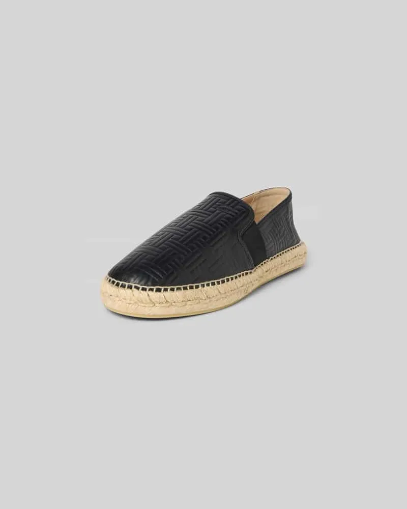 Kenzo Espadrilles aus echtem Leder Black