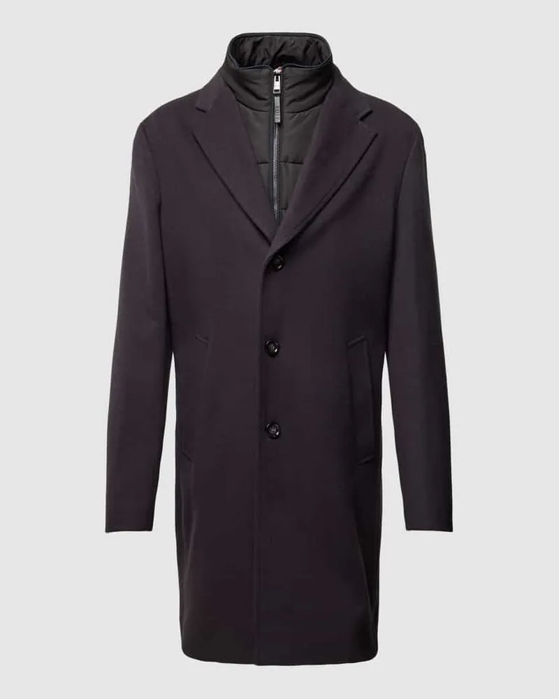 HUGO BOSS Mantel mit herausnehmbaren Einsatz Modell 'Hyde Marine