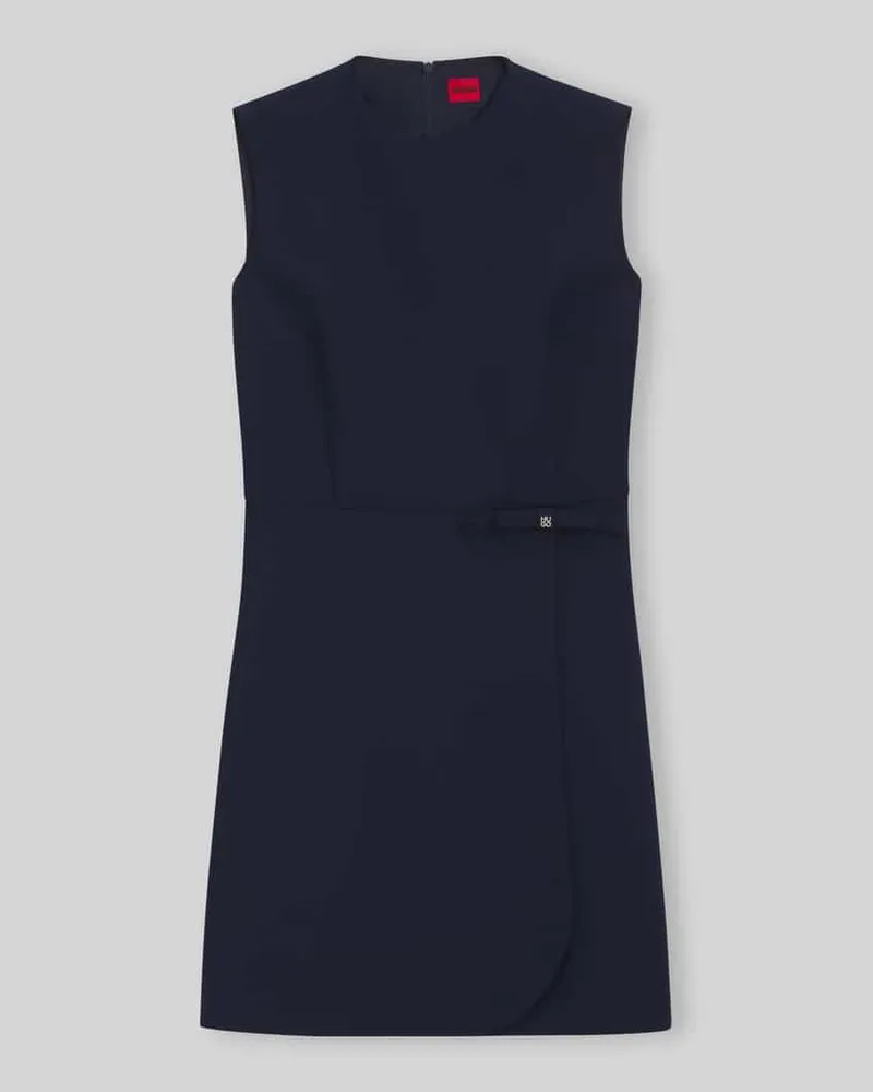 HUGO BOSS Minikleid in A-Linie Modell 'KANINE Marine