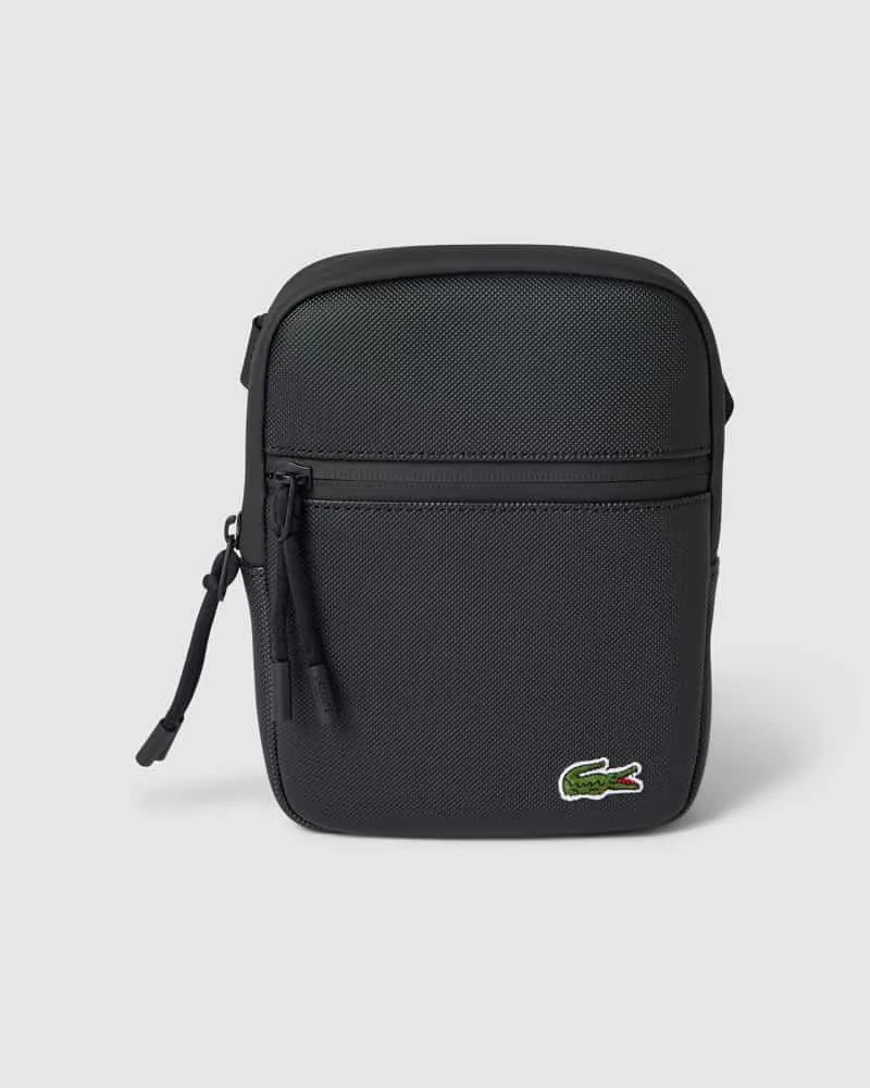 Lacoste Bauchtasche mit Label-Stitching Black