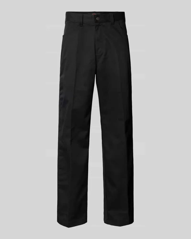 Dickies Loose Straight Fit Hose mit Bügelfalten Black