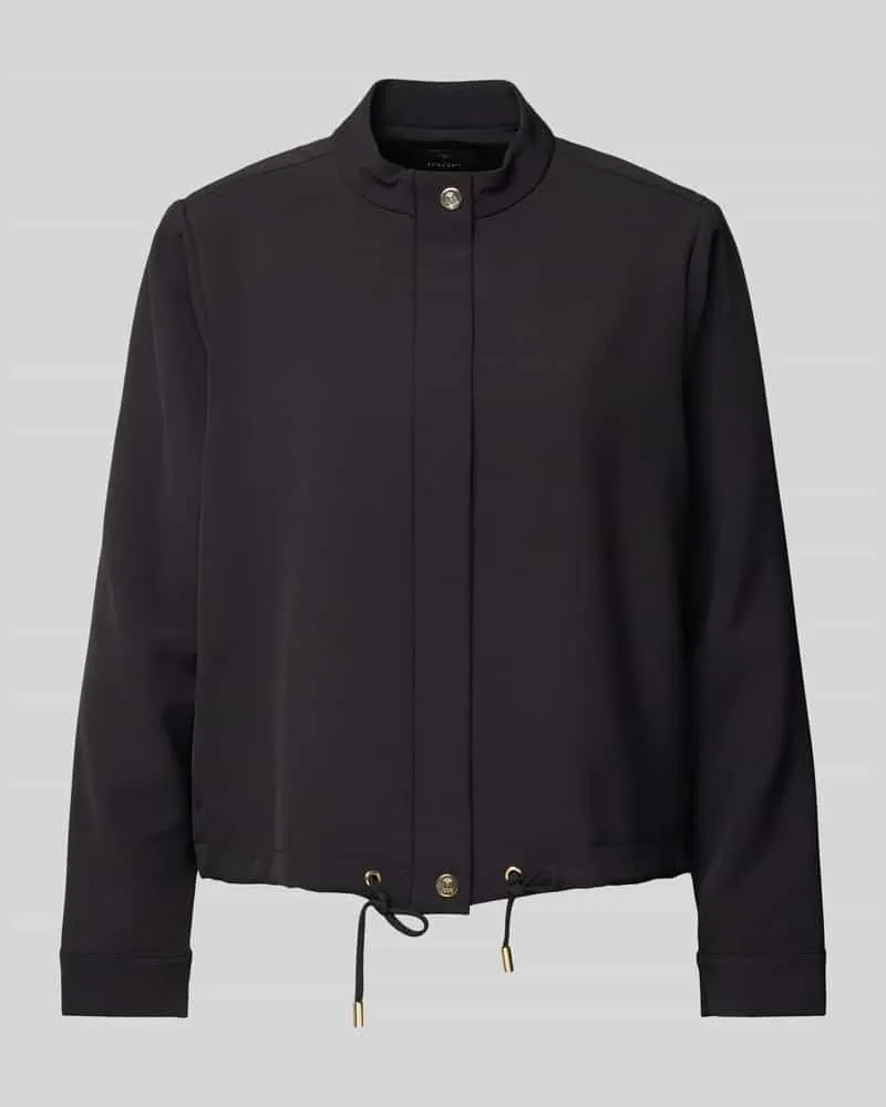 JOOP! Jacke mit Stehkragen und Tunnelzug Black