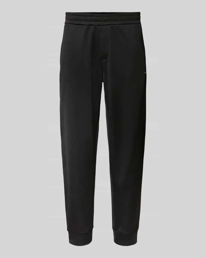 Armani Exchange Sweatpants mit elastischem Bund Black
