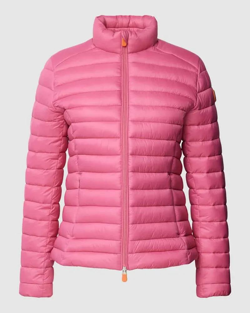 Save The Duck Steppjacke mit Zweiwege-Reißverschluss Modell 'CARLY Pink