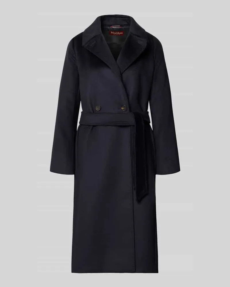 Max Mara Regular Fit Mantel aus reiner Schurwolle Modell 'RESINA Sand