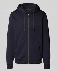 Tommy Hilfiger Sweatjacke mit Logo-Stitching Marine