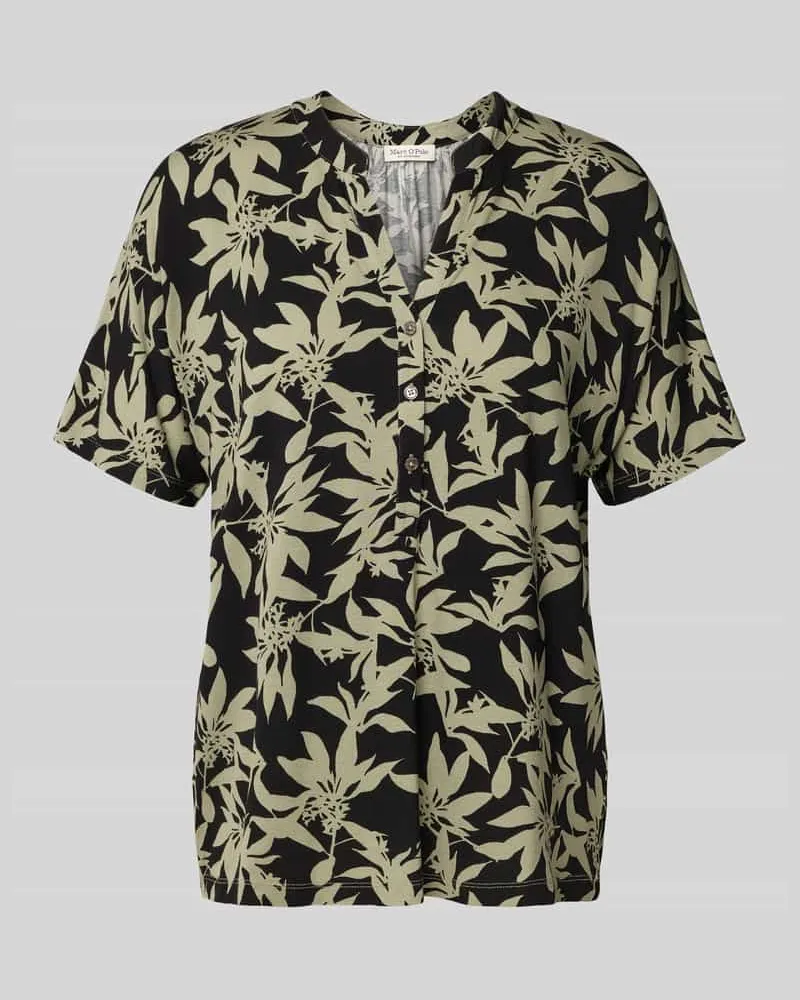 Marc O'Polo Relaxed Fit Blusenshirt aus Jersey Lind