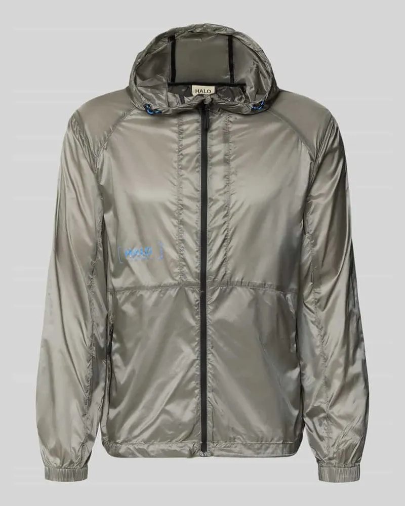 HALO Jacke mit Reißverschlusstaschen Modell 'SABER JACKET 2.0 Mittelgrau