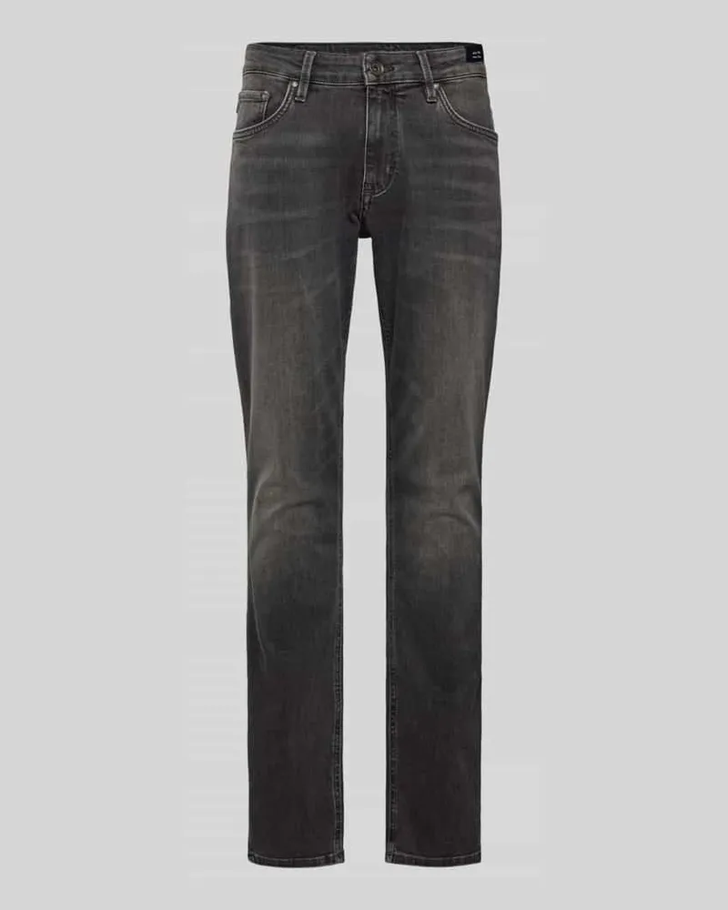 JOOP! Slim Fit Jeans mit Label-Detail Hellgrau