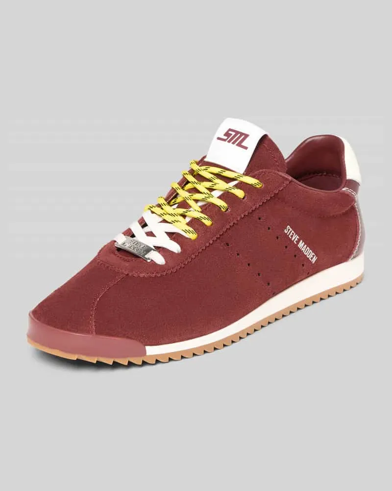 Steve Madden Sneaker mit Schnürverschluss Modell 'Mirage Bordeaux