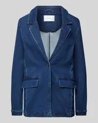 S.Oliver Blazer mit Reverskragen Jeansblau