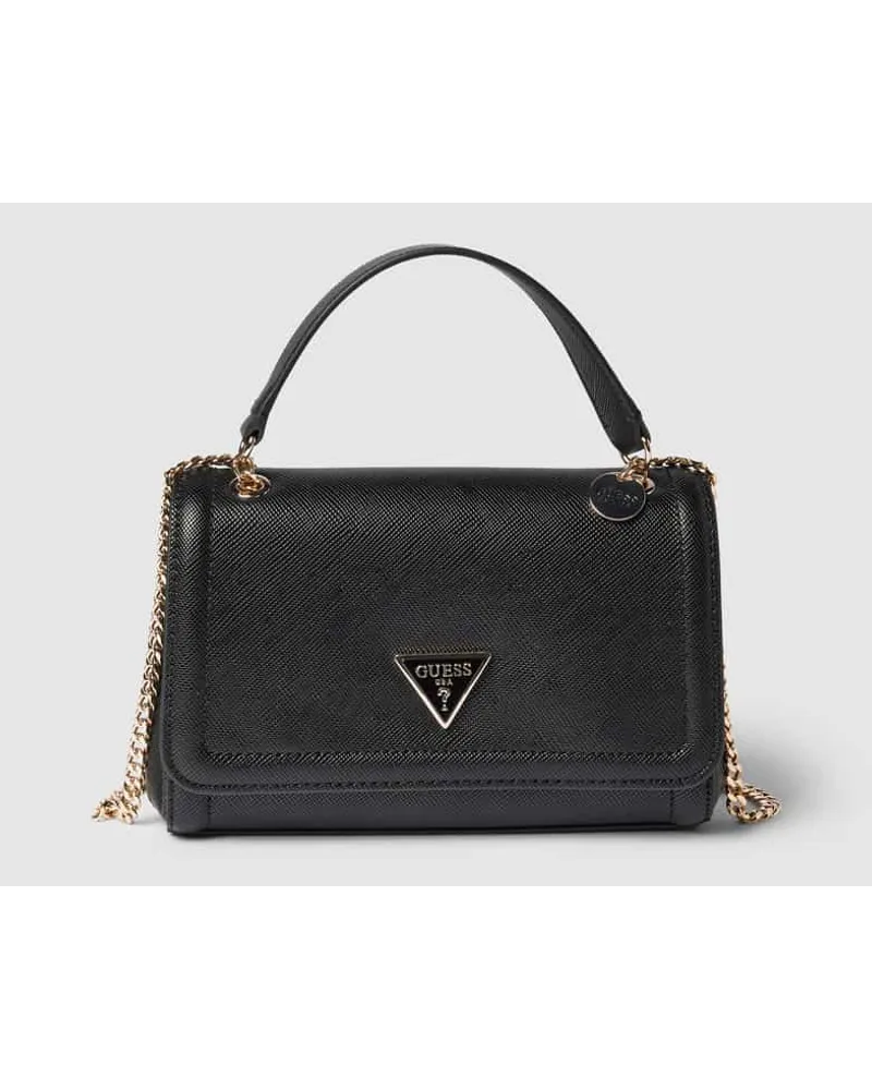 Guess Handtasche mit Kettenriemen Modell 'NOELLE CROSSBODY' in black Black