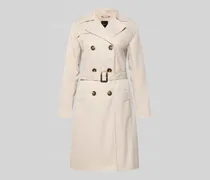 Trenchcoat mit Gürtel und seitlichen Eingrifftaschen