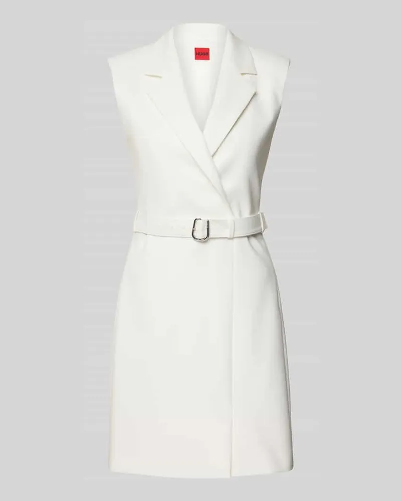 HUGO BOSS Etuikleid in Minilänge Modell 'Komea Weiss