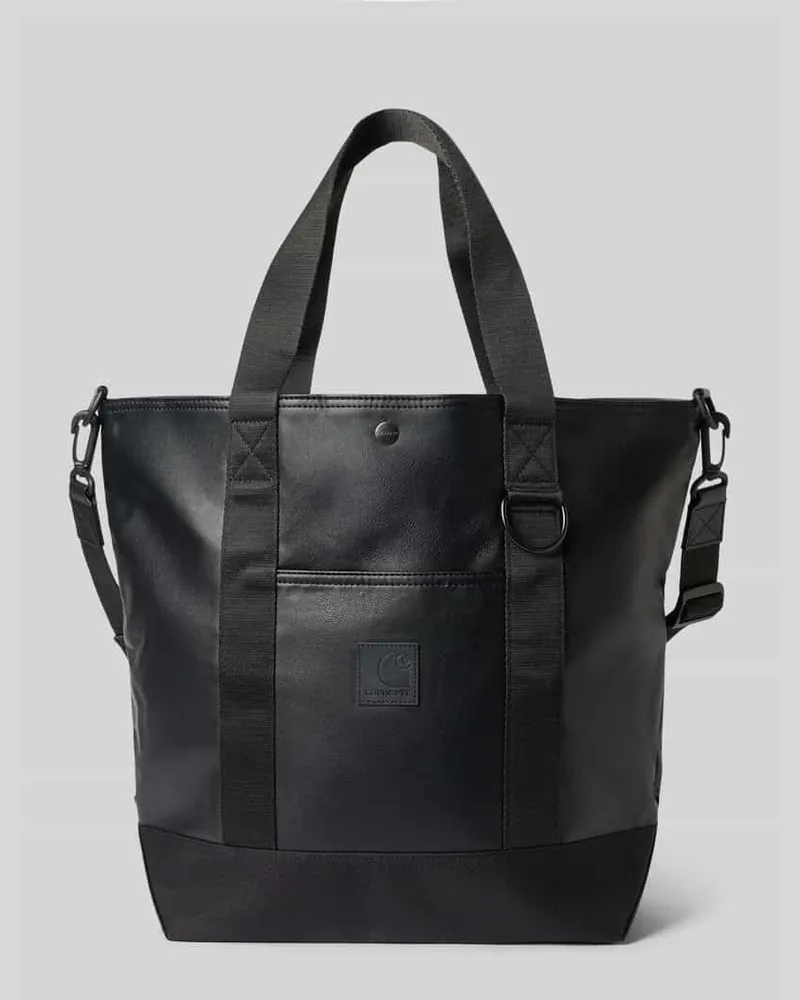 Carhartt WIP Handtasche mit Label-Detail Modell 'Arizona Black