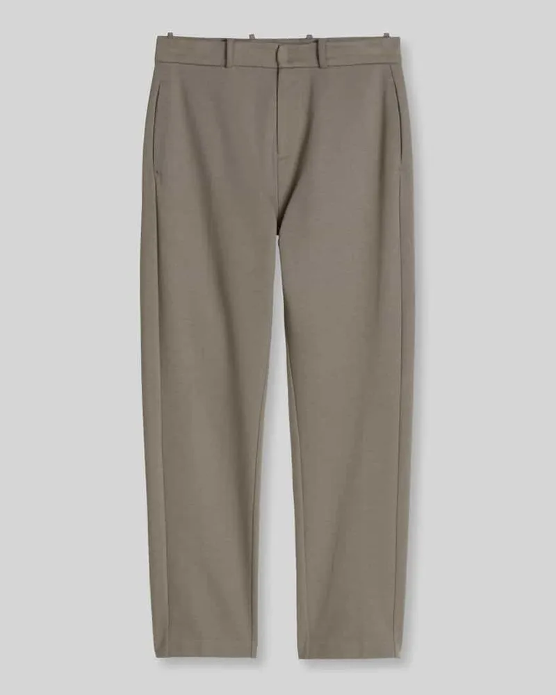 Marc O'Polo Regular Fit Sweathose aus Baumwoll-Mix Taupe
