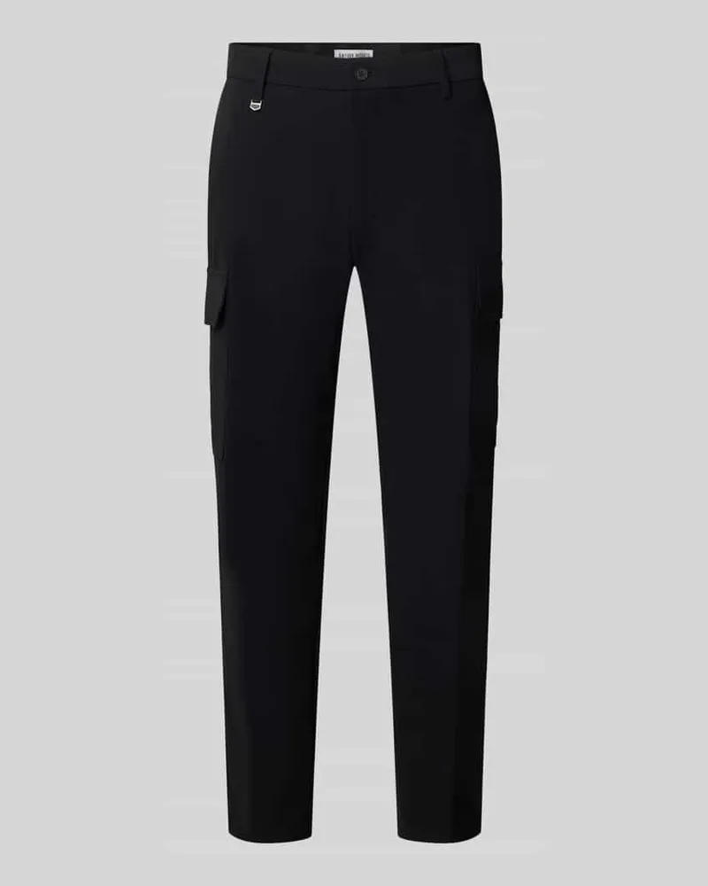 Antony Morato Hose mit Pattentaschen Modell 'BJORN Black