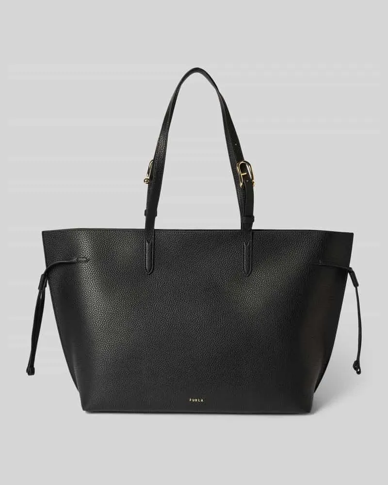 Furla Shopper mit Label-Detail Modell 'AVA Black
