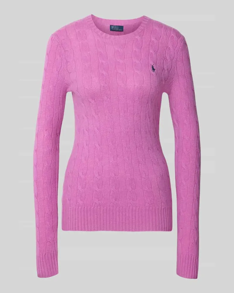 Ralph Lauren Regular Fit Pullover aus Woll-Kaschmir-Mix 'JULIANNA Pink