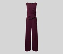 Regular Fit Jumpsuit in Wickel-Optik
