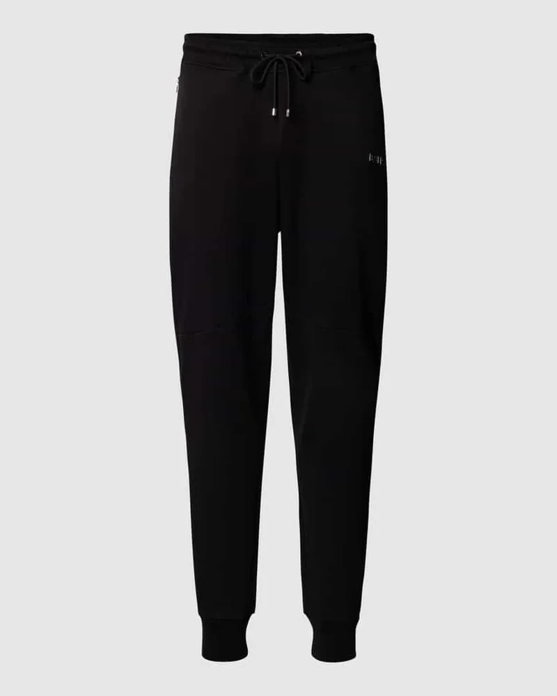 BALR. Sweatpants mit Label-Applikation Modell 'Q-Series Black