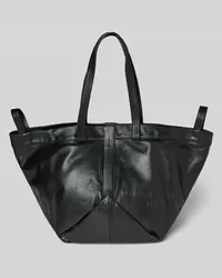 Liebeskind Handtasche aus reinem Leder mit Label-Details Modell 'Elvira Black