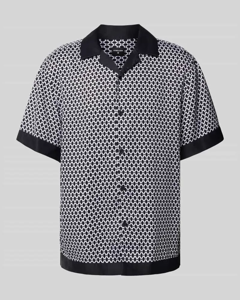 Strellson Regular Fit Poloshirt aus Lyocell Modell 'CAO Black